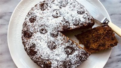 Boiled Cherry Fruit Cake