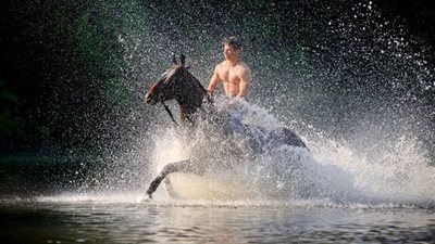 Seaside Serenity: A Father-Son Bonding Adventure through Beach Horseback Riding