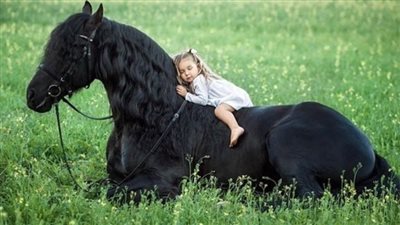 Meet Emma the girl and Cinnamon the mustang, the cutest best friends(Video) ‎