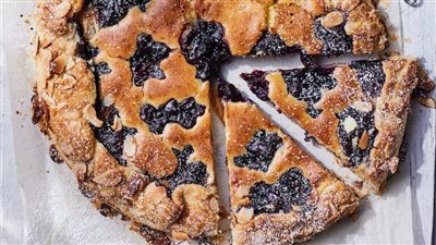 Blueberry Cheesecake Tart