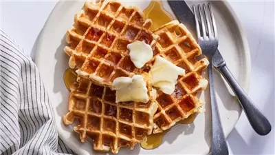 Greek Yogurt Waffles