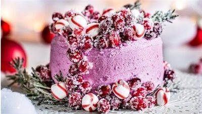 Chocolate Peppermint Cake with Pitaya Peppermint Frosting