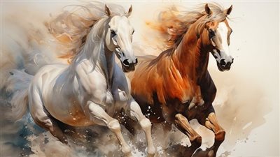 Exploring the Charm of Fuzzy Mane Horses: A Unique Equine Phenomenon  ‎