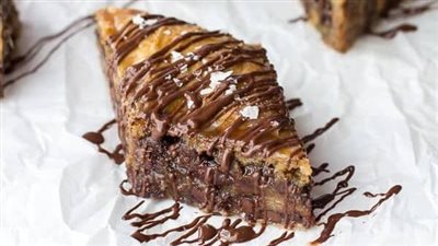 SALTED CHOCOLATE CHIP  COOKIE BAKLAVA.  🌟