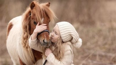 Whimsical Wonders: A Captivating Journey with a Little Girl and Her Pony ‎