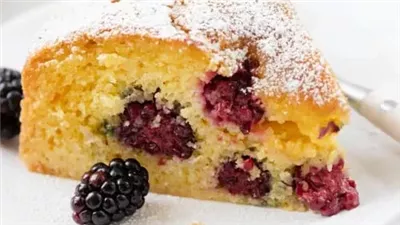 Blackberry Breakfast Cake