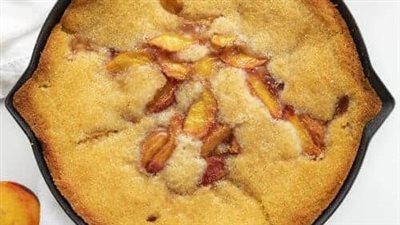 Peach Skillet Cake