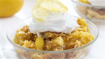 Lemon Cream Cheese Dump Cake
