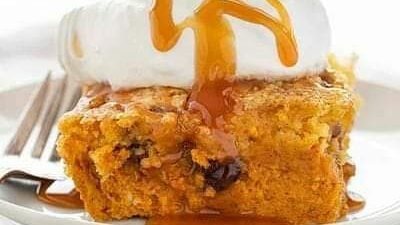 Pumpkin Pecan Dump Cake