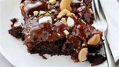 Rocky Road Sheet Cake