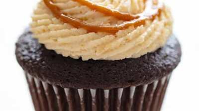 Chocolate Cupcakes with Salted Caramel Buttercream