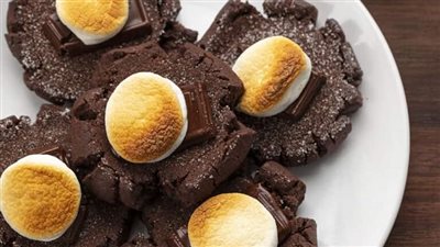 Chocolate Marshmallow Cookies