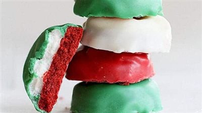Marshmallow Red Velvet Sugar Cookies