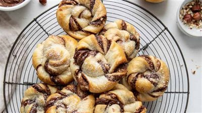 Chocolate Hazelnut Twists