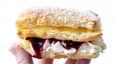 Blueberry Lemon Napoleon