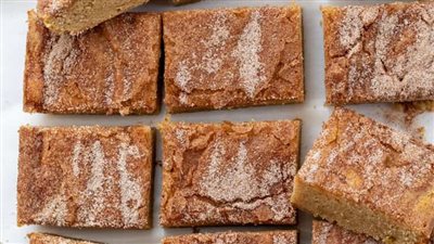 Banana Snickerdoodle Bars