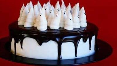 Bootiful Halloween Cake