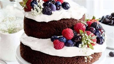 One Bowl Chocolate Fruit Cake