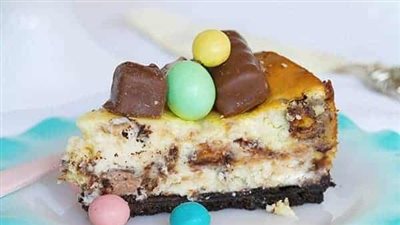 easter “dump” cheesecake