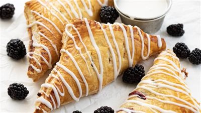 Blackberry Cream Cheese Turnovers