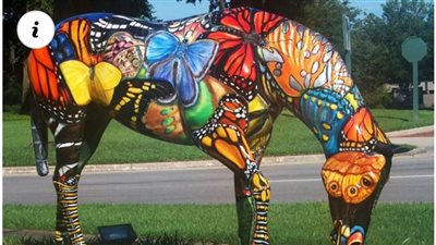 Equestrian Elegance Unveiled: Delving into the Intricate Artistry of Painting on Horses  ‎
