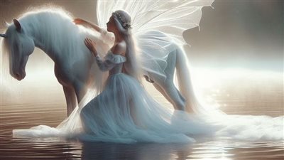 Elegance Unleashed: The Perfect Marriage of Horse and Bride  ‎