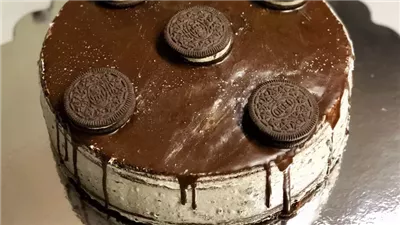 Chocolate-Covered OREO Cookie Cake
