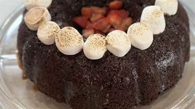 Double Chocolate Brownie Cake