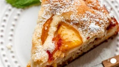 Fresh Peach Cake