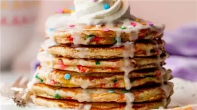 Birthday Cake Pancakes