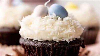 Easter Cupcakes (Coconut & Chocolate