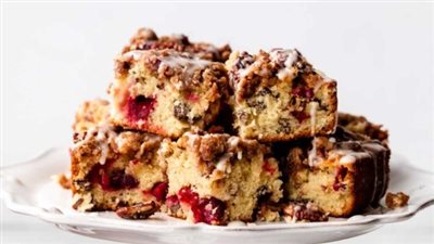 Cranberry Pecan Cake (Christmas Breakfast Recipe