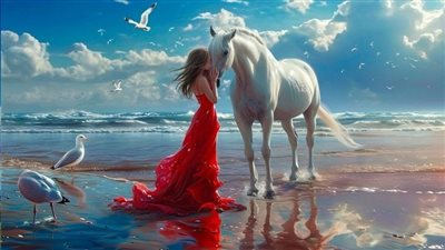 Hearts United: A Heartwarming Video Journey into the Love and Companionship Shared by Humans and Horses   ‎