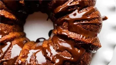 Chocolate Marble Banana Bundt Cake