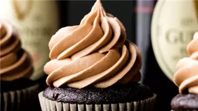 Guinness Chocolate Cupcakes with Mocha Guinness Buttercream