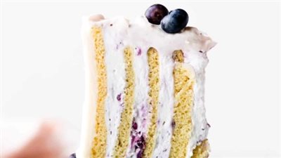 Vertical Cake (Lemon & Blueberry