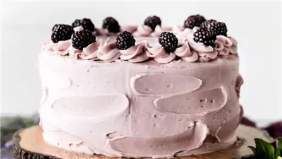 Blackberry Lavender Cake