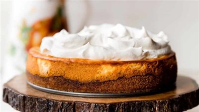 Pumpkin Swirl Cheesecake