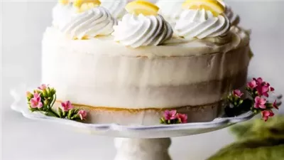 Lemon Layer Cake with Lemon Cream Cheese Buttercream