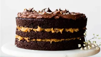 Upgraded German Chocolate Cake