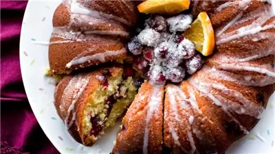 Cranberry Orange Bundt Cake