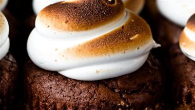 S’mores Brownie Cupcakes
