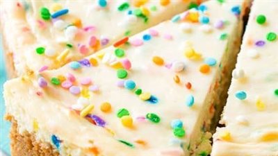 Confetti Sprinkle Cheesecake