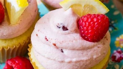 Raspberry Lemon Cupcakes