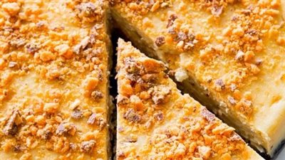 Peanut Butter Butterfinger Cheesecake