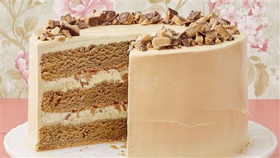 Coffee-Toffee Crunch Cake
