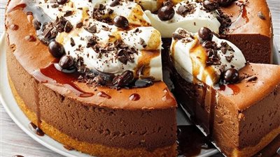 Double Chocolate Espresso Cheesecake