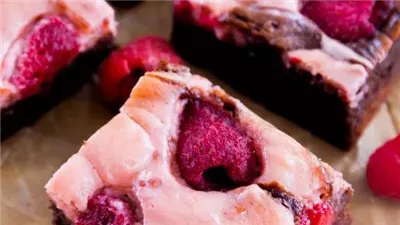 Raspberry Cheesecake Brownies