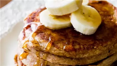 Whole Wheat Banana Pancakes