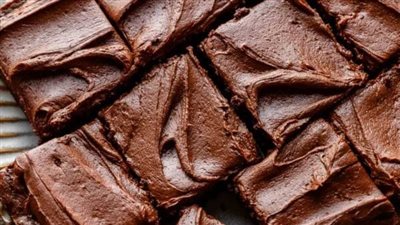 Chewy Fudgy Frosted Brownies